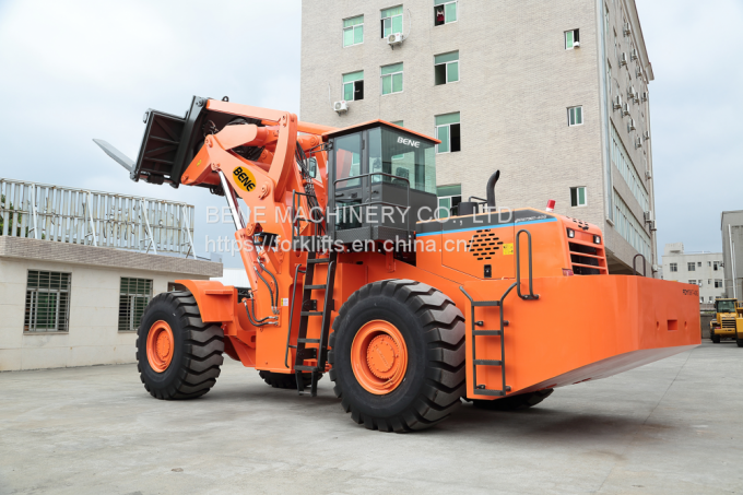 Railroad Car Dumper for 20ft container Chinese BENE 40ton to 42ton fork loader for 24ft container unloading