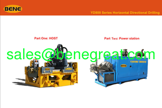 Chine BENE YD800 perceuse directionnelle horizontale pour une machine HDD à espace limité VS XCMG XZ320 fournisseur