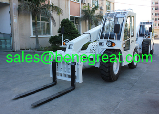 Chine 3.5 tonnes élévateur télescopique 3,5 tonnes téléassistant 3,5 tonnes tout terrain élévateur avec moteur Cummins fournisseur