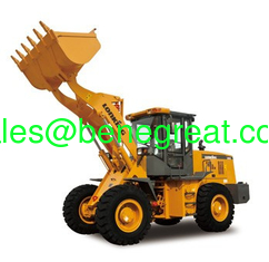 Chine Lonking 3ton wheel Loader with log grab LG833 wheel loader for sale fournisseur