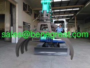 Chine pièces détachées d'excavatrice hydraulique d'accrochage à la roche excavatrice hydraulique d'accrochage à la bûche rotative d'accrochage d'accrochage au bois pour travaux forestiers fournisseur