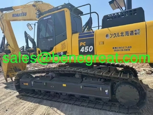 Chine 6.7 Mètre de profondeur de creusement Excavateur PC450 d'occasion Avec réservoir de carburant de puissance de 263 kW 350L fournisseur