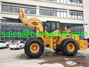 Chine Chinois 21-23 tonnes chargeur de chariot élévateur 23 tonnes chariot élévateur diesel 23 tonnes chargeur à roues pour le travail de la pierre fournisseur