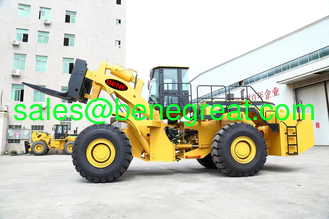 Chine Le plus grand chargeur à roues chinois BEM998-50T avec 50000 kg de capacité et de transmission de puissance 50 tonnes chargeur de bloc pour la mine de pierre fournisseur