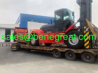 Chine 30ton to 35ton heavy diesel forklift with cabin 35ton container reach stacker35ton container forklift fournisseur