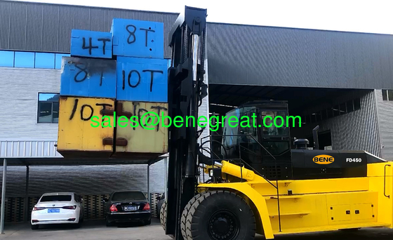 BENE plus grand chariot élévateur diesel 42 à 45 tonnes chariot élévateur lourd 45 tonnes conteneur d'empilage avec moteur diesel Cummins fournisseur
