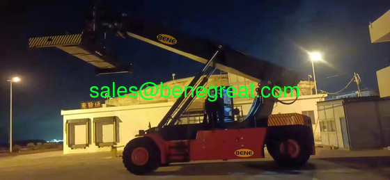 Chinese container reach stacker manufacturer vs Sany 45ton container lift truck Hyster 45 ton container stacker price fournisseur