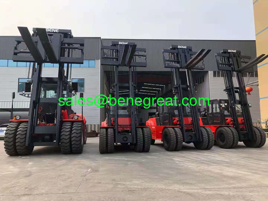 Chinese 12.0 ton to 16.0 ton heavy diesel forklift with Cummins engine 12 ton container forklift with cheap price fournisseur