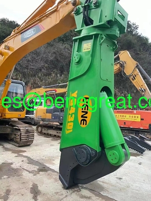 Excavator attachment car dismantler Dismantled Hydraulic Shear for CAT excavators fournisseur