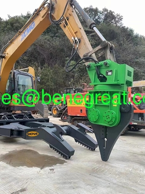 Excavator attachment car dismantler Dismantled Hydraulic Shear for CAT excavators fournisseur