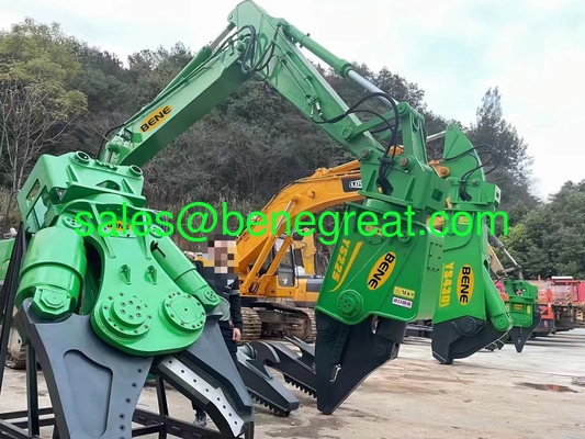 6-50T excavator attachment construction machinery parts rotary hydraulic scrap shear metal shear Demolition shear steel fournisseur