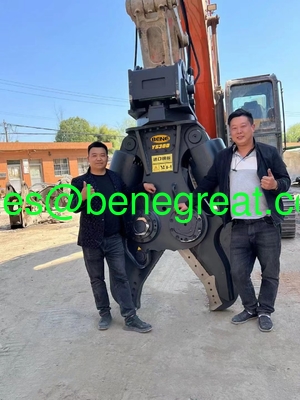 6-50T excavator attachment construction machinery parts rotary hydraulic scrap shear metal shear Demolition shear steel fournisseur