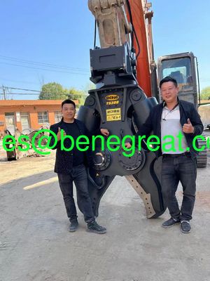 Excavateur Cisailleuse hydraulique pour V0LV0 HITACHI excavateurs raccordement démantèleur de voiture Démantelé fournisseur