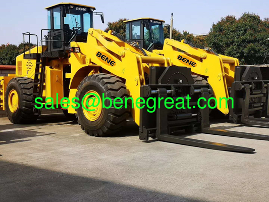 Railroad Car Dumper for 20ft container Chinese BENE 40ton to 42ton fork loader for 24ft container unloading fournisseur