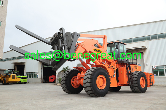 Railroad Car Dumper for 20ft container Chinese BENE 40ton to 42ton fork loader for 24ft container unloading fournisseur