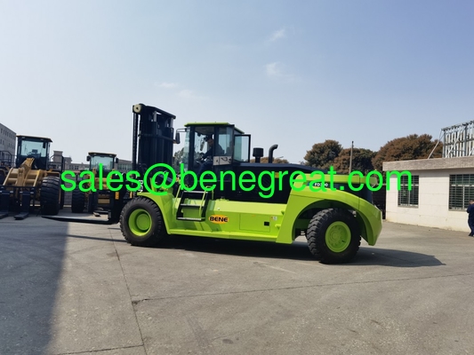 Téléchargeur diesel de 30 tonnes avec transmission hydraulique Téléchargeur diesel lourd pour le manutention de conteneurs fournisseur