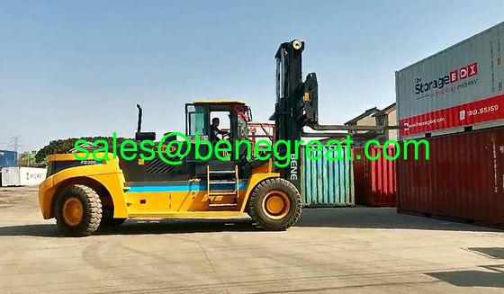 30ton to 35ton heavy diesel forklift with cabin 35ton container reach stacker35ton container forklift fournisseur