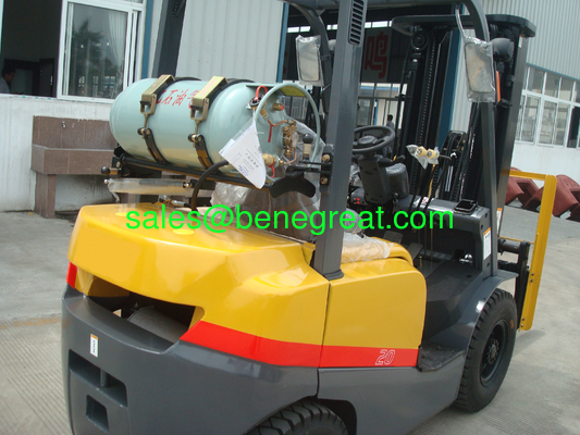 tout nouveau chariot élévateur à gaz de 2,0 tonnes FG20T chariot élévateur à gaz liquéfié de 2,0 tonnes avec moteur NISSAN K21 prix fournisseur