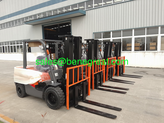 Empilhadeira diesel com capacidade de 6600lbs isuzu motor 3ton empilhadeira com transmissão hidráulica fournisseur