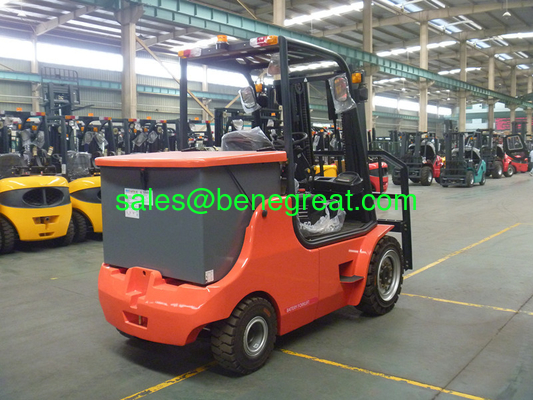 4t a 5t carretilla elevadora eléctrica 4ton precio de la carretilla elevadora de la batería 4.0 tonelada carretilla de l fournisseur