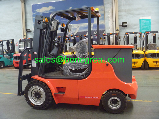 4t to 5t electric forklift 4ton battery forklift truck price 4.0 ton battery forklift with ZAPI controller fournisseur