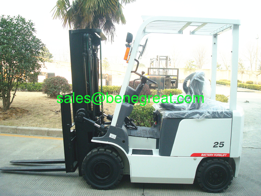 BENE chariot élévateur à batterie de 2,5 tonnes, chariot élévateur de 2 tonnes, chariot élévateur électrique de 2,0 tonnes avec batterie AC fournisseur