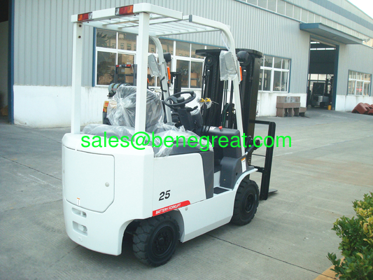 BENE chariot élévateur à batterie de 2,5 tonnes, chariot élévateur de 2 tonnes, chariot élévateur électrique de 2,0 tonnes avec batterie AC fournisseur