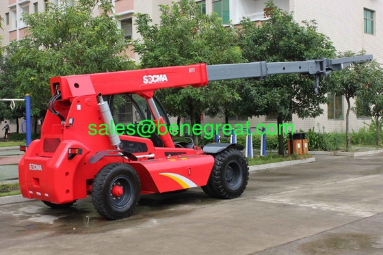 Empilhadeur télescopique de 3,5 tonnes Téléscopique 3,5 tonnes Téléscopique 3,5 tonnes tout terrain avec moteur fournisseur