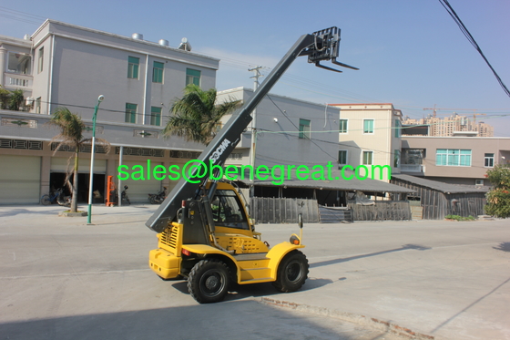 3.5 tonnes élévateur télescopique 3,5 tonnes téléassistant 3,5 tonnes tout terrain élévateur avec moteur Cummins fournisseur