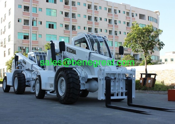 3.5 tonnes élévateur télescopique 3,5 tonnes téléassistant 3,5 tonnes tout terrain élévateur avec moteur Cummins fournisseur