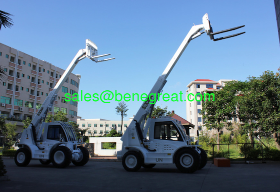 Empilhadeur télescopique de 3,5 tonnes Téléscopique 3,5 tonnes Téléscopique 3,5 tonnes tout terrain avec moteur fournisseur