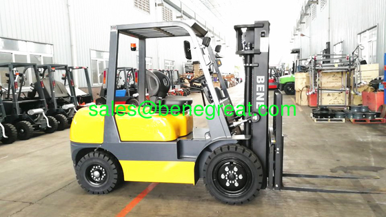 diesel forklift with 6600lbs capacity isuzu engine 3ton lift truck with hydraulic transmission for sale fournisseur