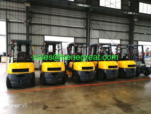 diesel forklift with 6600lbs capacity isuzu engine 3ton lift truck with hydraulic transmission for sale fournisseur