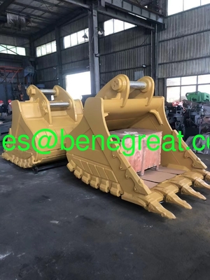 BENE 6.5cbm Excavator Bucket attachement pour le moteur de chasse CATERPILLAR fournisseur