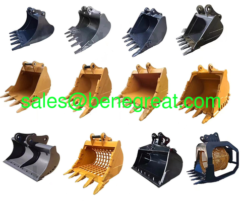 BENE mini Excavator Bucket attachement mini cuves de creuseur à vendre fournisseur