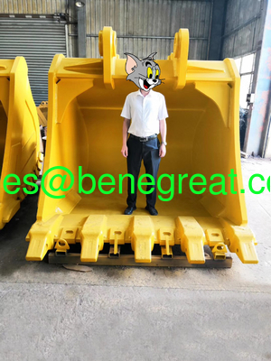 BENE 6.5cbm Excavator Bucket attachement pour le VOLVO EC950 KOMATSU PC800 fournisseur