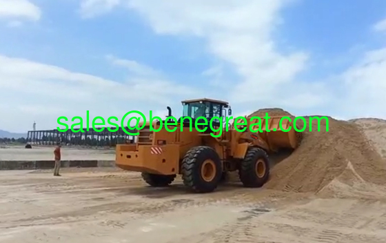 Chargeur à roues chinois de 8 tonnes CAT980K avec seau de 7,0 m3 VS VOLVO L260H chargeur à roues avant fournisseur