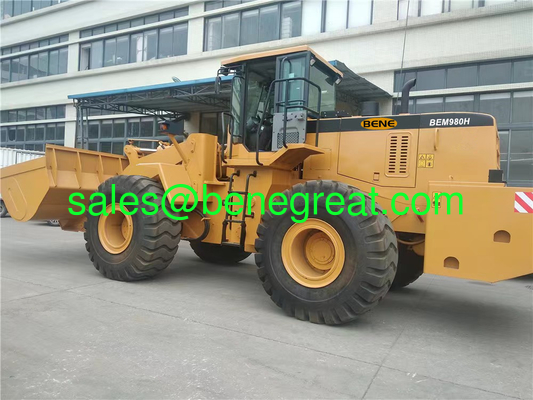 Chargeur à roues chinois de 8 tonnes CAT980K avec seau de 7,0 m3 VS VOLVO L260H chargeur à roues avant fournisseur