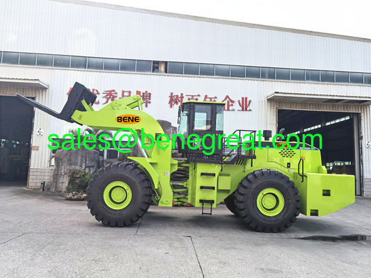Chargeur de chariot élévateur chinois de 42 tonnes BEM998-42T avec moteur Cumins VS Cat980H pour le chargement de blocs de pierre fournisseur