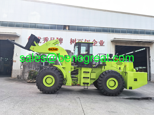 Chargeur de chariot élévateur chinois de 42 tonnes BEM998-42T avec moteur Cummins VS Cat980H pour le chargement de blocs de pierre fournisseur