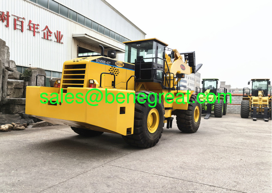 Chargeur à roue à fourchette BEM998-42T chinois de 42 tonnes conçu pour le chargement de blocs de granit et de marbre fournisseur