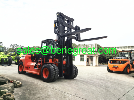 BENE 30 tonnes chariot élévateur avec moteur Cummins de 178 kW avec transmission hydraulique de puissance chariot élévateur diesel fournisseur