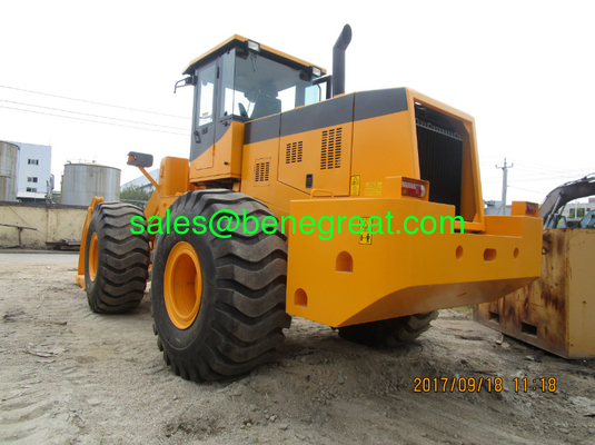 8 ton to 15 ton load capacity log loader BEM15-J wheel loader with wood clamp for sale fournisseur