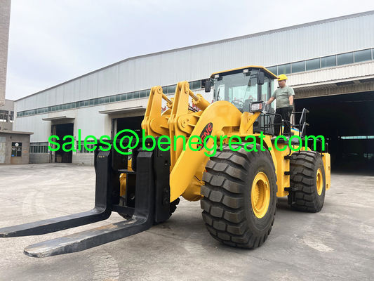 Chariot élévateur chinois de 40 tonnes, chargeuse sur pneus de 42 tonnes avec une puissance nominale de 199KW fournisseur