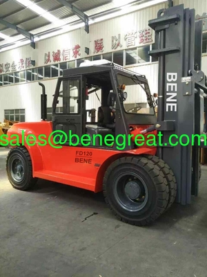 BENE 12ton to 13ton diesel forklift 13ton forklift truck with fork positioner fournisseur
