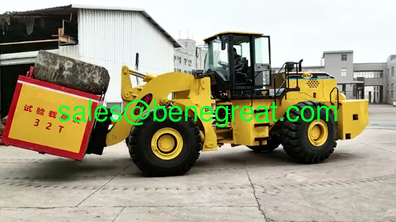 BEM998-42T 42000kg 45000kgs Chargeur à roues à fourchette fournisseur