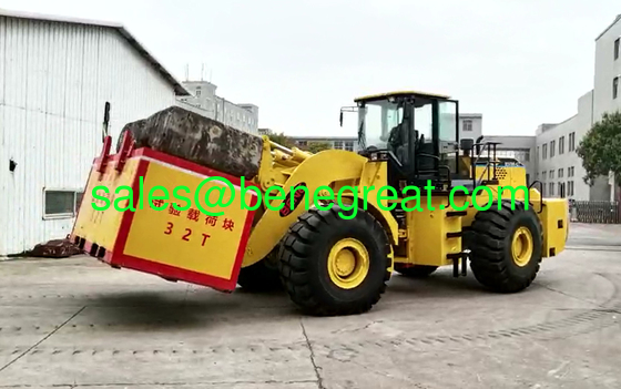 BEM998-42T 42000kg 45000kgs Chargeur à roues à fourchette fournisseur
