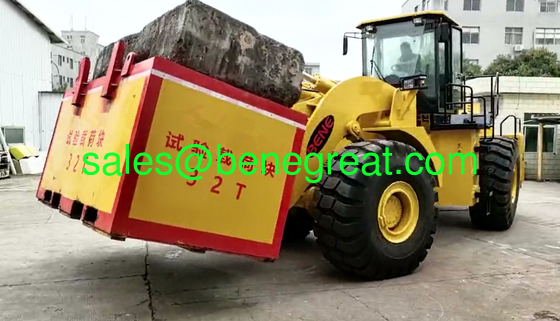 BEM998-42T 42000kg 45000kgs Chargeur à roues à fourchette fournisseur