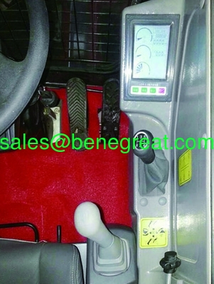 Excavateur à roues de 6 t/7T/8T/9T avec seau de 0,28cbm Excavateur à roues de 7 t avec prise de bûcher pour le chargement de bois fournisseur