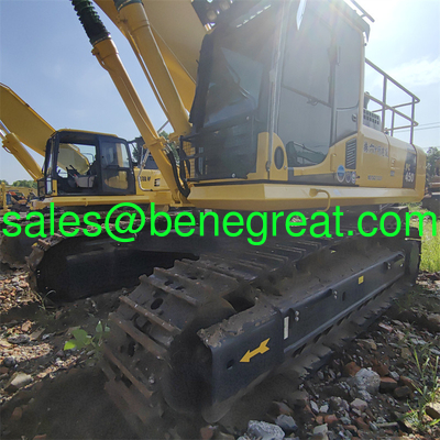 8 rouleaux de piste Excavateur d'occasion/d'occasion 9,7m de creusement de la ligne de ramassage moteur Komatsu SAA6D125E-5 fournisseur